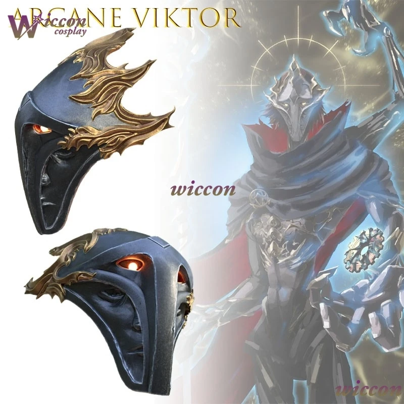 

Arcane Avior Viktor Cosplay Costume Game Character Performance Outfit With Arcane Energy Themed Details Comic Halloween Party
