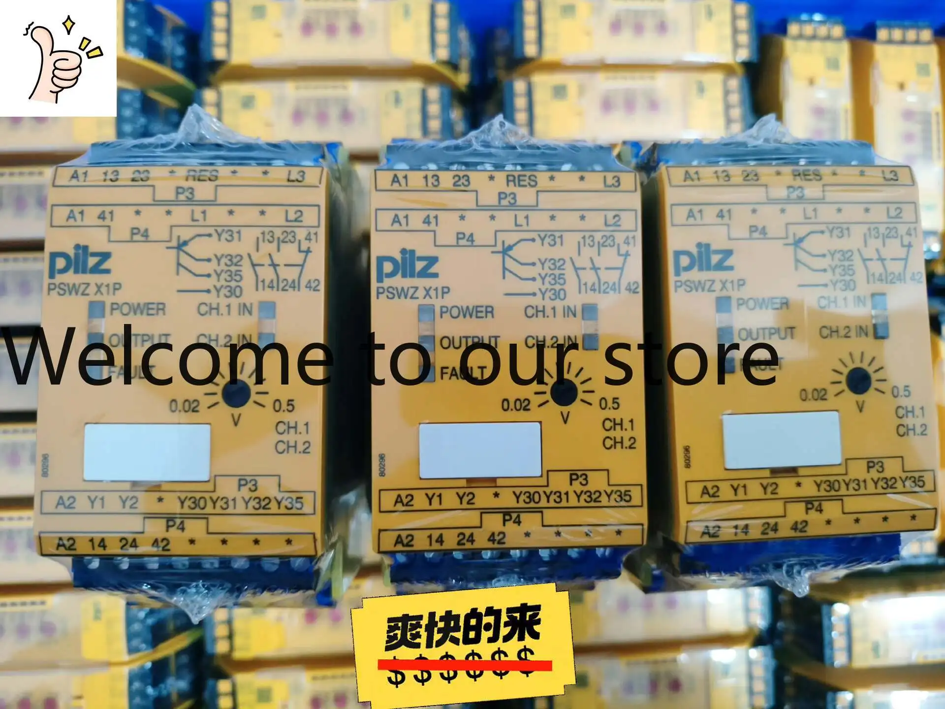 Pilz X1P 777949 Safety Relay, Original Unopened