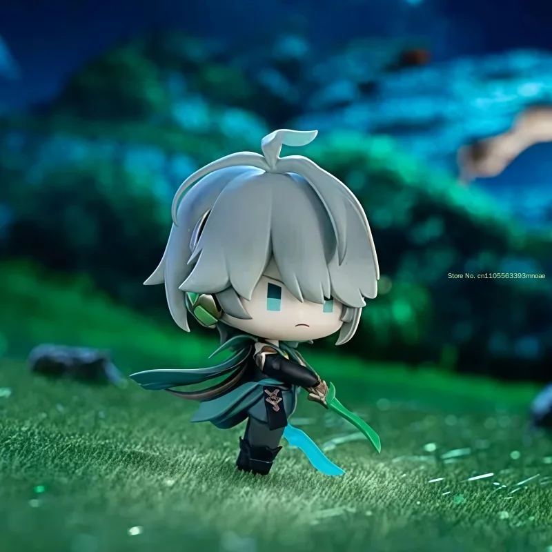 Genshin Impact Sumeru Battlefield Gracefulness Series Blind Box Wanderer Alhaitham Nahida Desktop Decoration Toy Birthday Gift