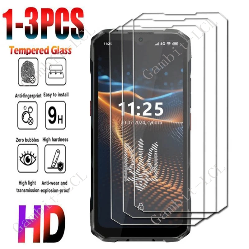 1-3PCS HD Tempered Glass For HOTWAV Cyber 16 Pro 6.6