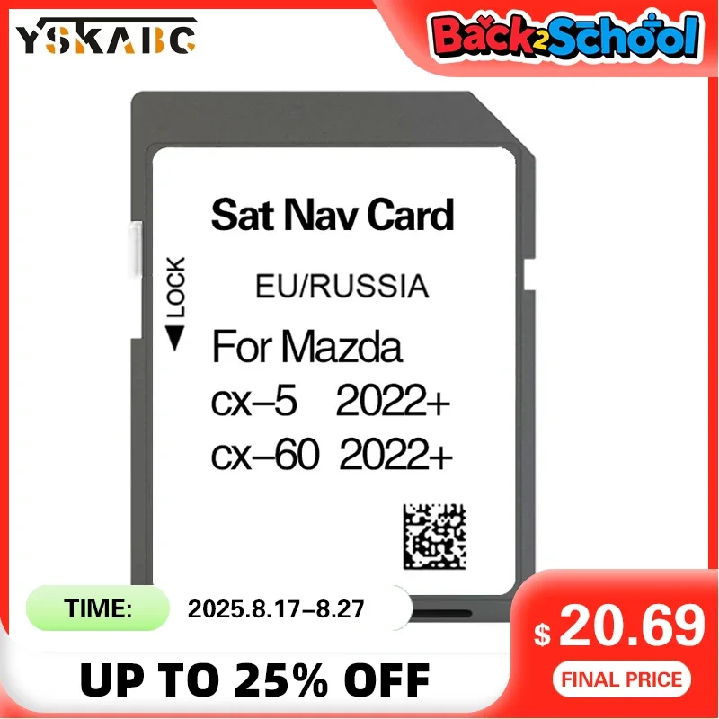 

Для Mazda CX-5 CX-60 2022+ новейшая версия карт навигация SD GPS карта ЕС Россия Бесплатная доставка Нидерланды Франция