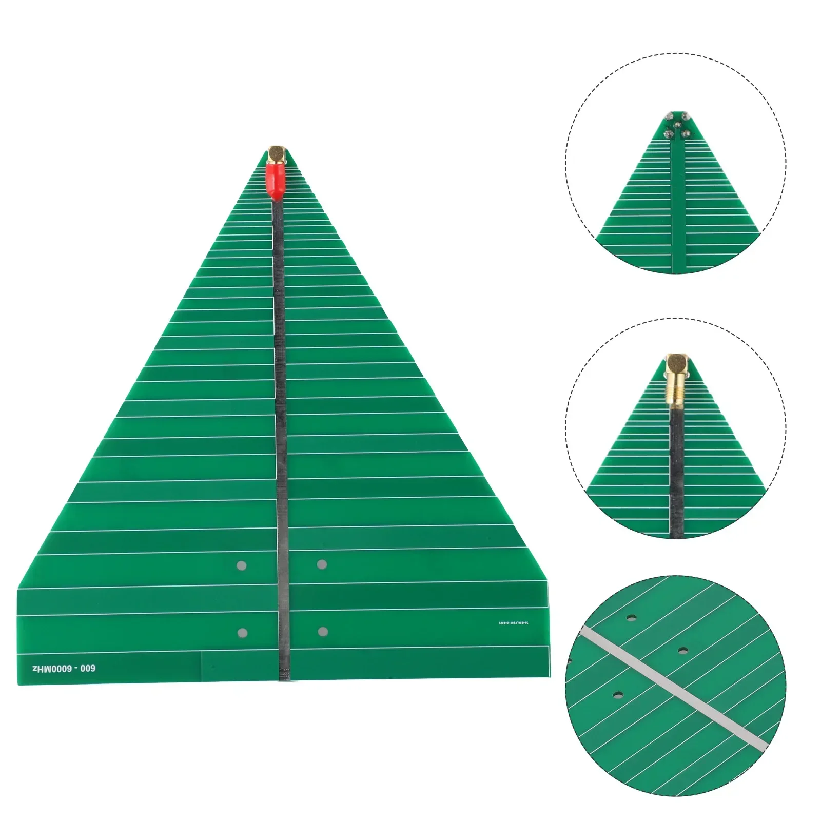 UWB WiFi Log-periodic Antenna 6-7dB Antenna Versatile Applications 600‑6000MHz Circuit Boards Log Periodic Antenna