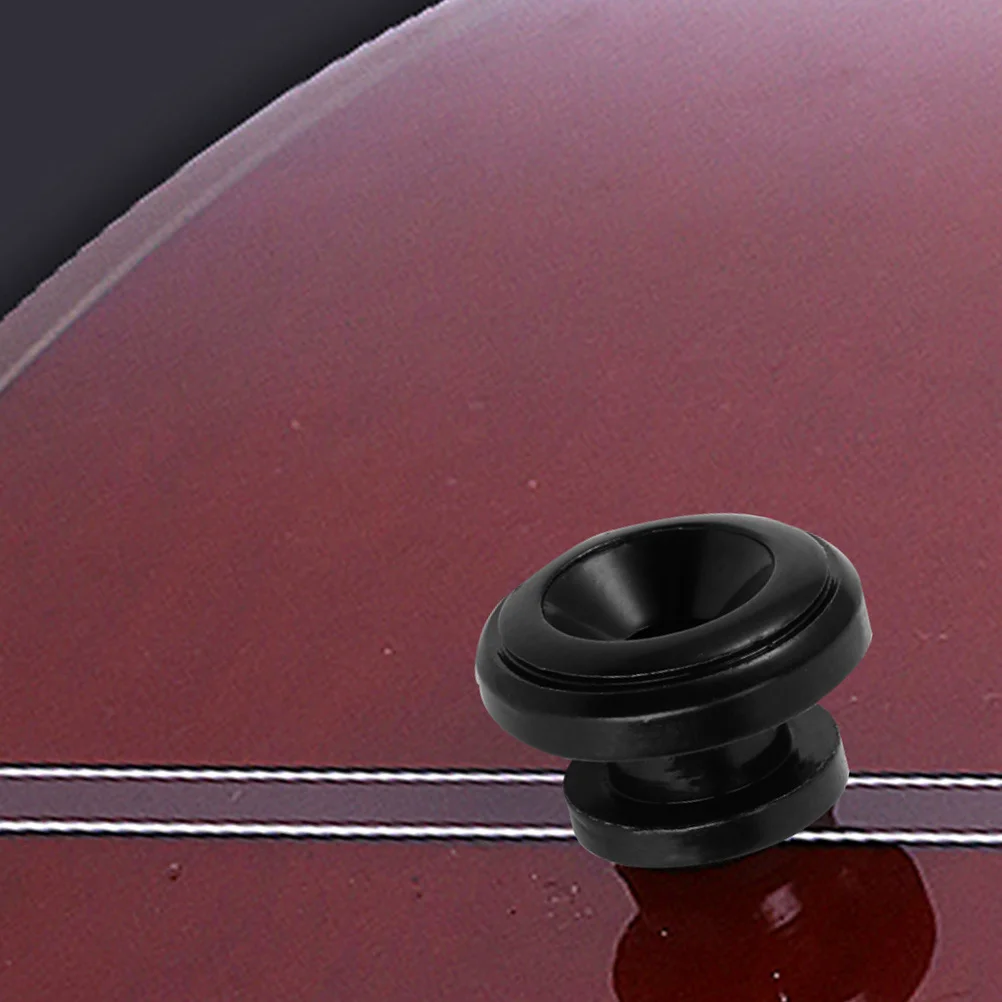 

4Set Guitar Strap Lock Metal Buttons Anti-Falling Strap Buckles Durable Easy Install for Acoustic Electric Bass Guitars