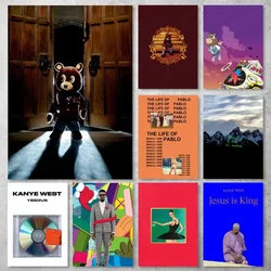 Kanye West Ye Rapper POSTER Poster Prints Wall Pictures Living Room Home Decoration Small