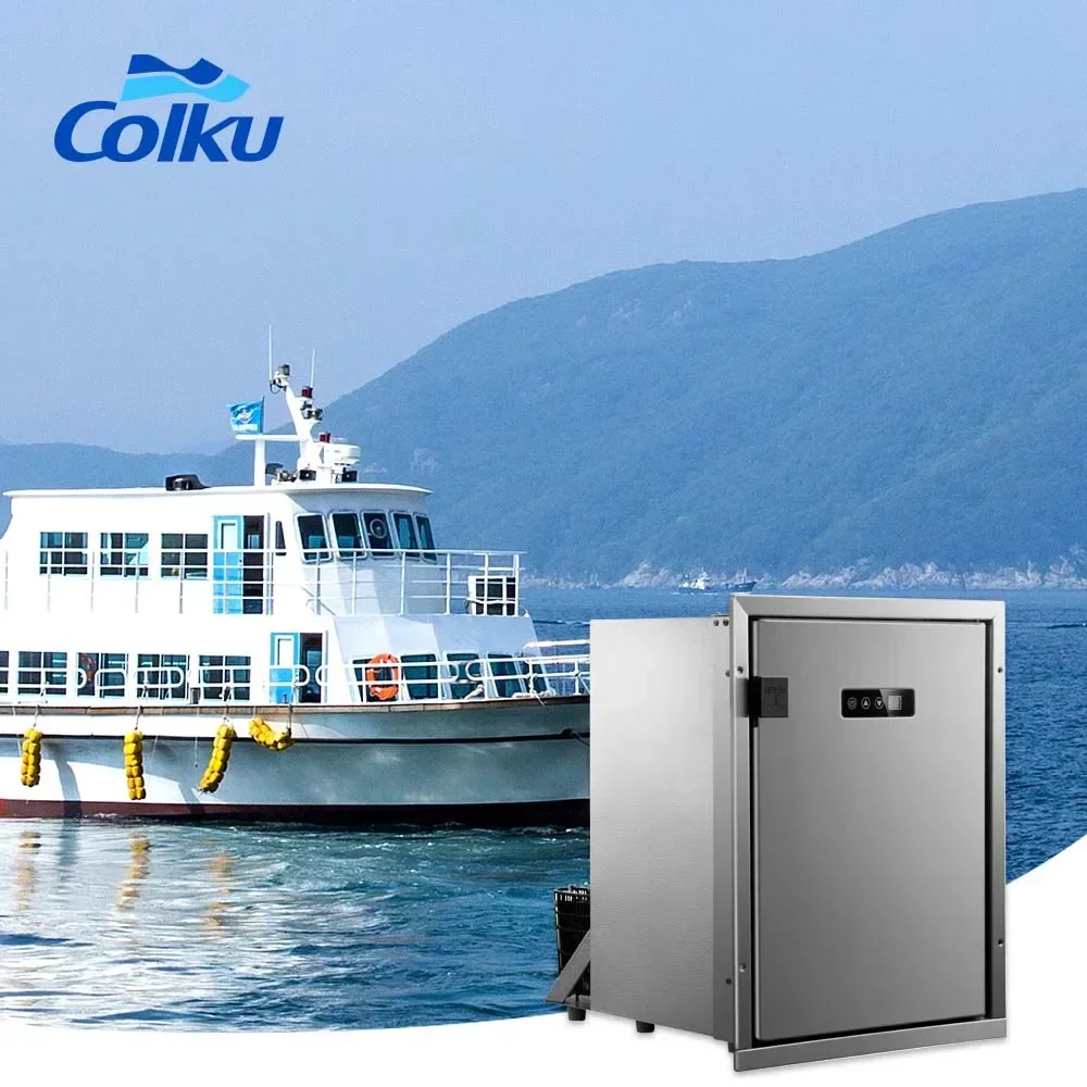 Hot selling 40L 50L DC 12 24V mobile marine RV independent in car refrigerator compressor refrigerated box