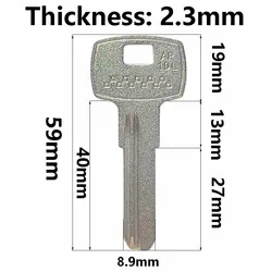 5-100 Pcs APECS Door Key Blank Hi-Rel Empty Locksmith Tool Uncut Copper Sandblasting for Home House Lock Safe Security