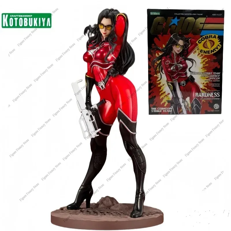 Special Offer Original Kotobukiya Bishoujo Statue G.I. Joe Baroness Limited Edition Anime Figure for Action Figure Collection view 2