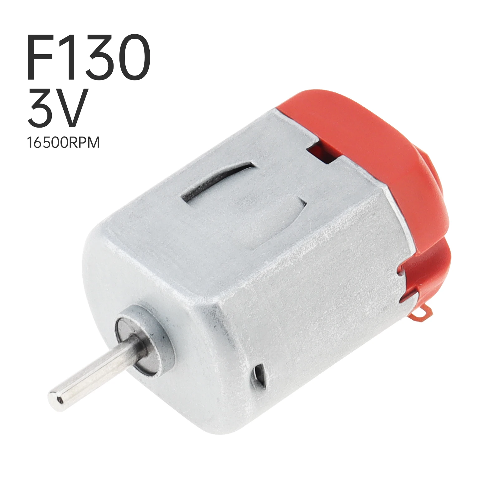 Motor F130 DC 3V 16500RPM Escova Micro Motor para Experimento Educacional/Modelo DIY