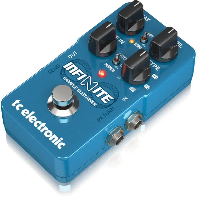 Genuine Wholesale TC ELECTRONICS INFINITE SAMPLESUSTAINER Electric Guitar Bass Distortion  Single Block Offers  Guitar Effect