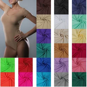 Tela de spandex mate 4 vías estiramiento miliskin elástico desnudo para hacer bailarer latín tela alto estiramiento 60 8 mejores telas de lentejuelas del estiramiento de ventas - №8