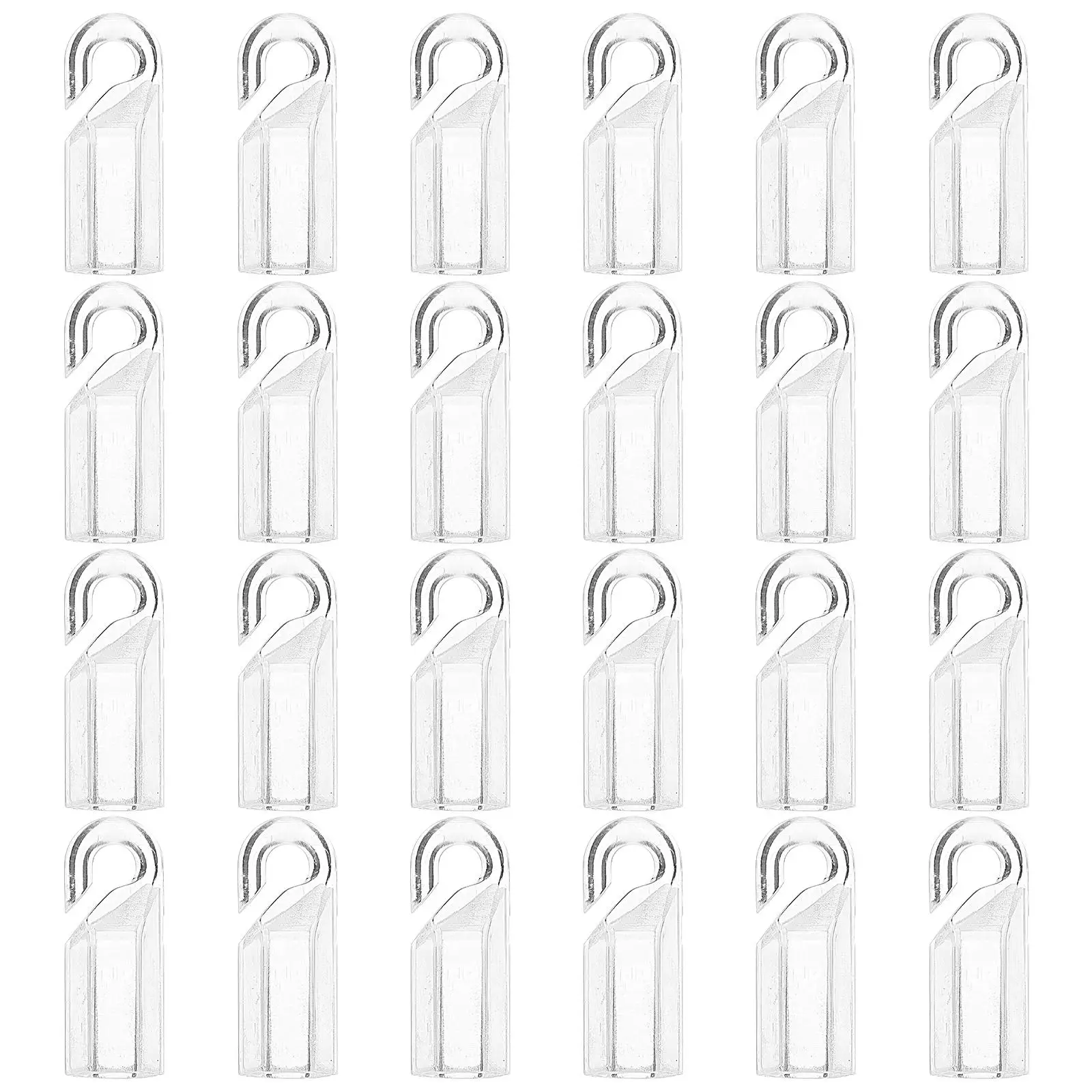 

24 Pcs Blind Wand Hooks Curtain Rod Handle Replacement Blind Hook Accessory Safe Home Office Window Decor Accessories