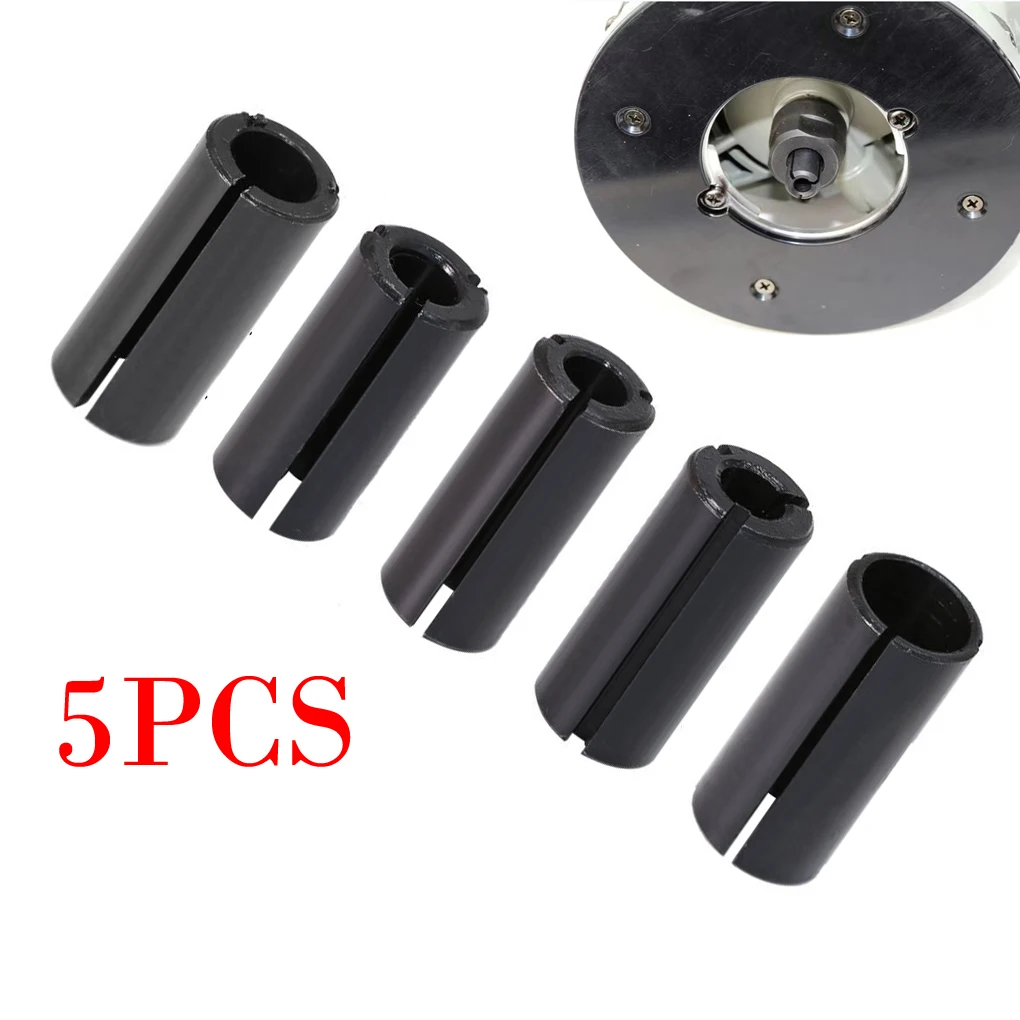 

Комплект адаптеров для фрезерных бит и цанговых отверток для гравировальных станков включает 4 адаптера из углеродистой стали со стабильной ручкой.