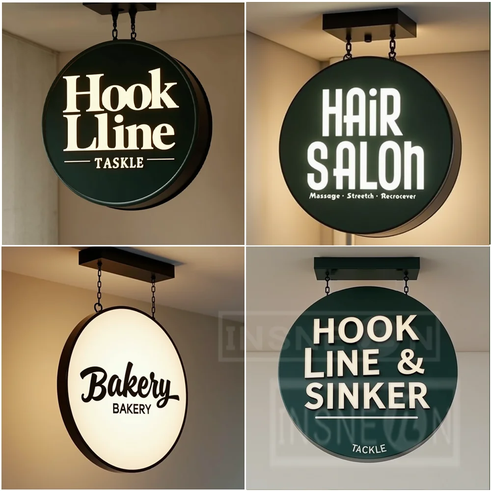 Led Custom Sign Logo Outdoor Light Signage Neon Letters Advertising Acrylic Business Wall Signs Letter Luminous Personal Design