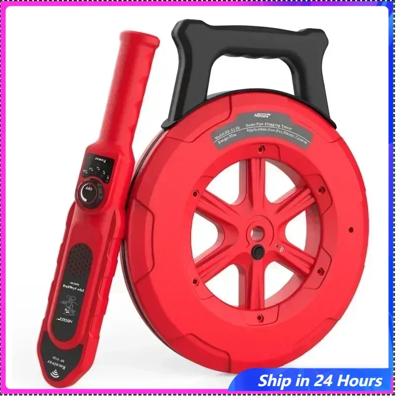 

English VersionNF-5120 40M/20M/30M Pipes Blockage Diagnostic-tool Scanner Plumbers Pipeline Blocking Clogging Locating Instrumen