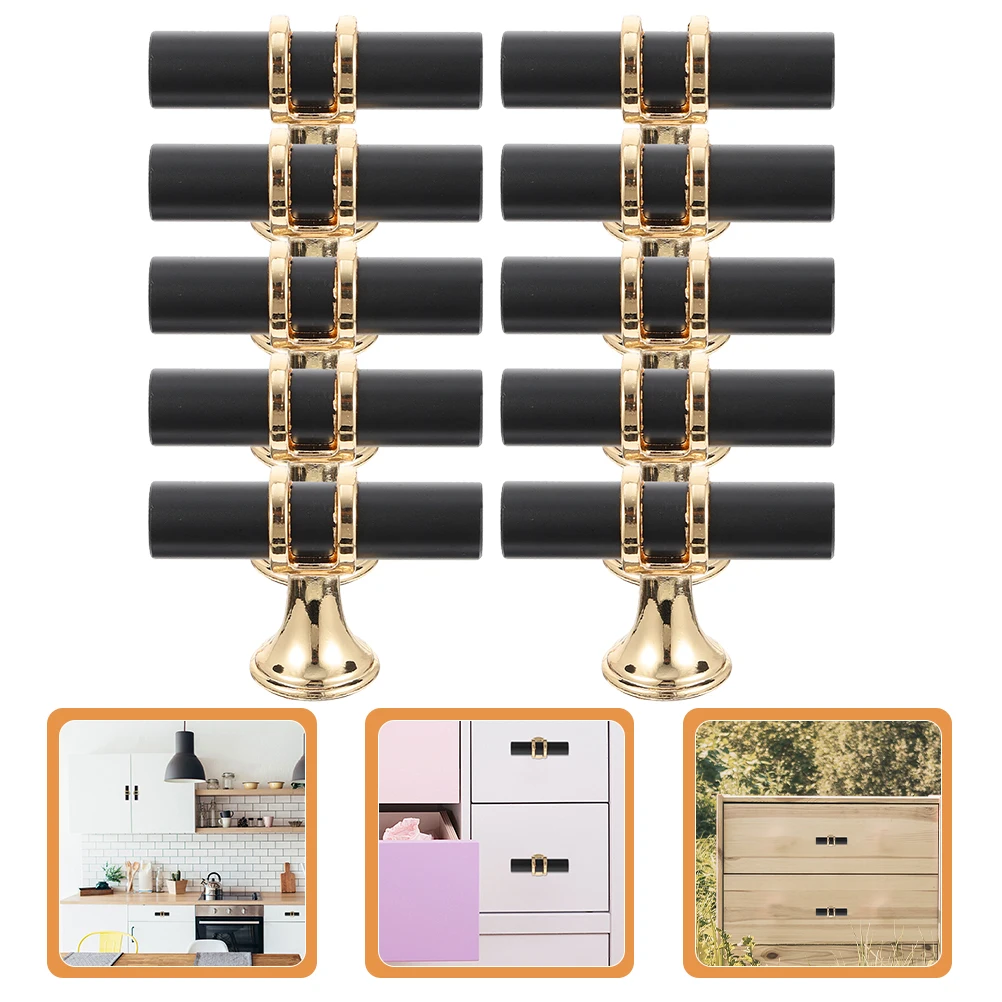 

10 Pcs H les Zinc Pull H Alloy Door Pulls Furniture Part Wardrobe Furniture Hardware Closet Door Pull Knobs