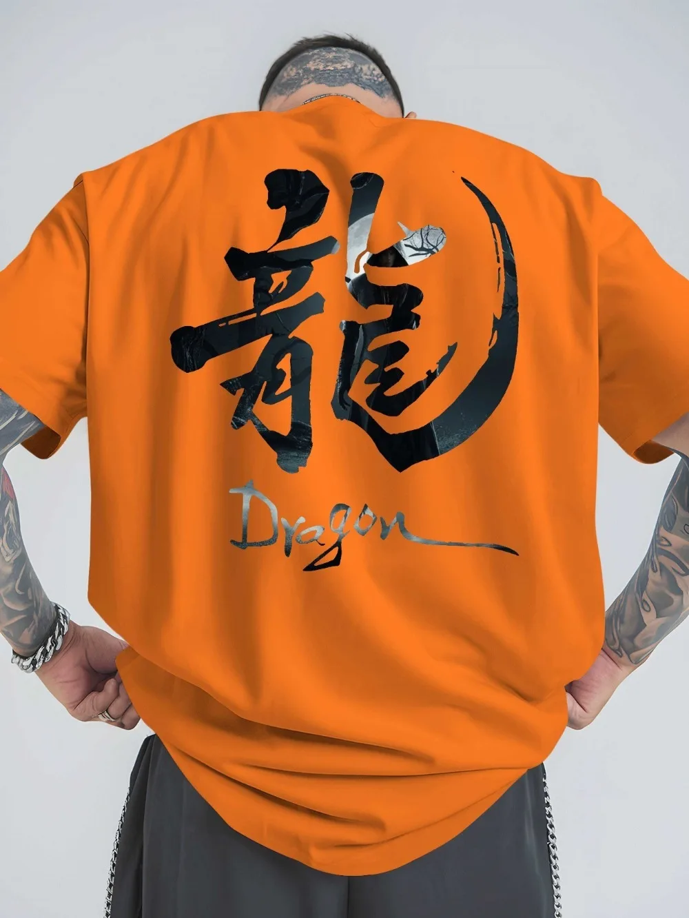 Gulong Totem 3D-Druck Sport Schnelltrocknend Atmungsaktiv Herren T-Shirt Sommer Outdoor Street Fashion Casual Harajuku Y2K Eltern-Kind-Kleidung – Detail 3