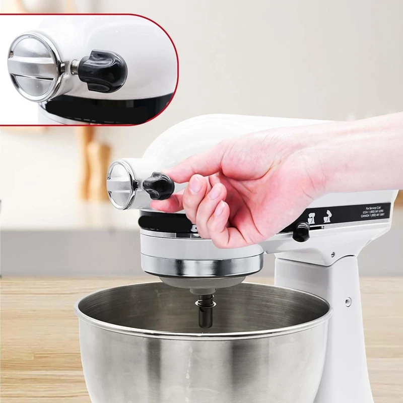 Hot Hub Attachment Cap & Fixing Attachment Screw Compatible For Kitchenaid 4.5&5 Quart Tilt-Head Stand Mixers