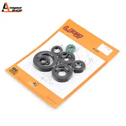 Areyourshop 10pcs for Honda CR125R CR125 CR 125 125R 1987-2003 2000 2001 2002 Complete Engine Oil Seal Kit
