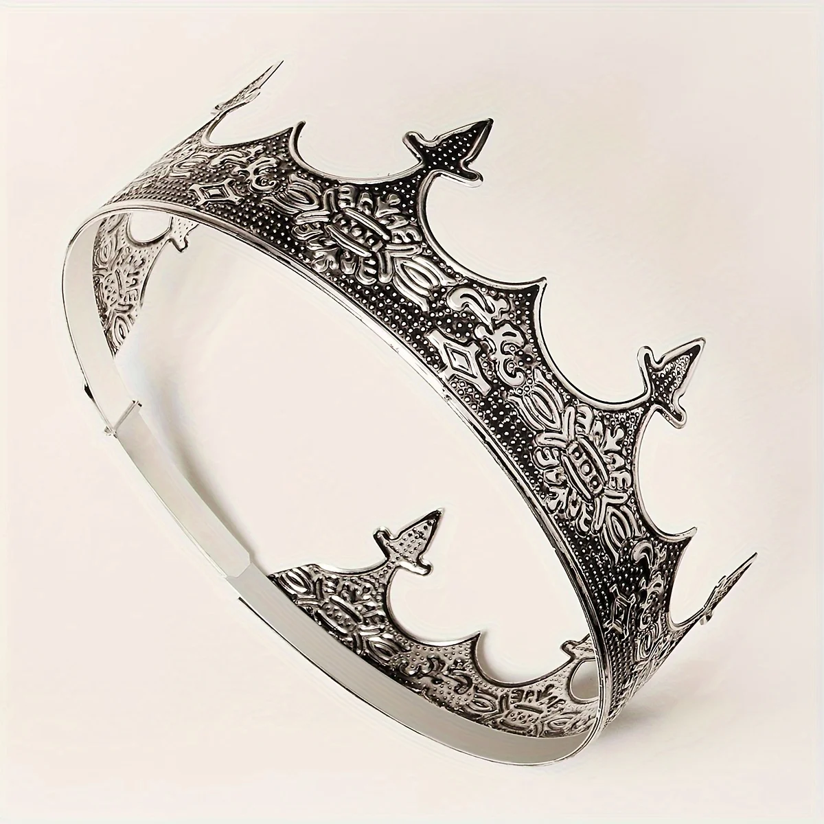 Baroque Round Crown Tiara For Women Party Prom Diadem Crown Bridal Wedding Hair Accessories Jewelry Crown Tiara Gift