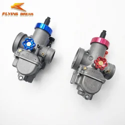 Keihin PE28 Carburetor Carb 28MM CNC Color Screw for motorcycle Koso OKO Scooter Moped ATV Dirt Bike