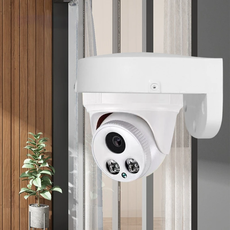 Universal Adjustable Dome Camera Mounting Bracket Plastic Material with Antislip Grip for Various Surveillances Systems