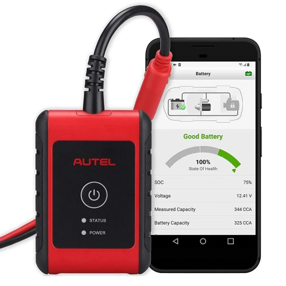 Autel MaxiBAS BT506 автоматическая батарея и инструмент для фотоанализа работает с MK808BT/ MK808BT PRO/ MX808TS/ MK808TS