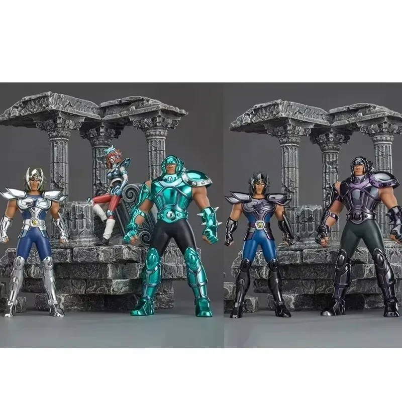 

В наличии Saint Seiya Myth Cloth EX Hercules/Terracles Argeti Cetus Moses Silver Knights of the Zodiac 21 ~ 23 см Фигурка из смолы GK