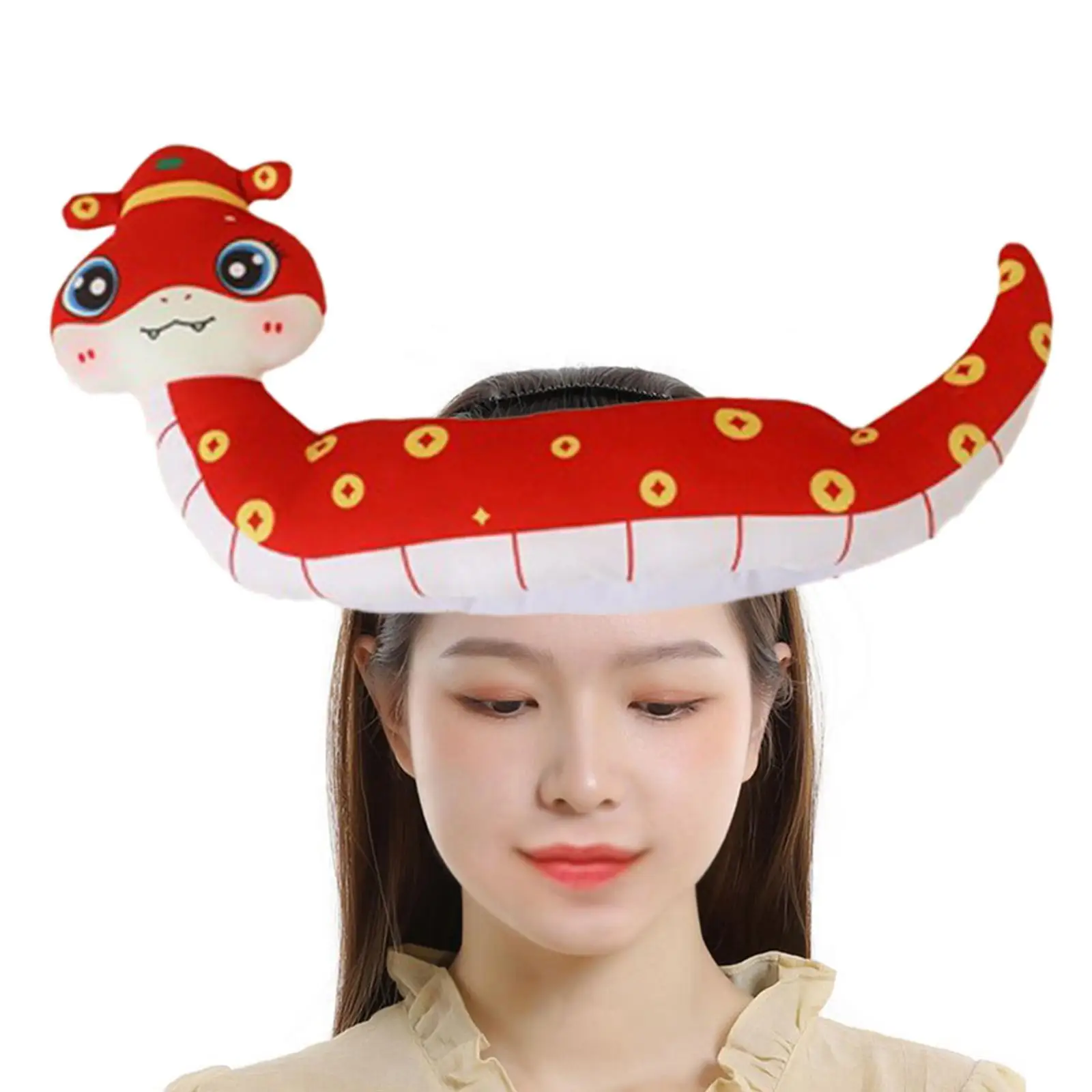 Comfortable Plush Hat Head Cover Fancy Dress for Men Women Photo Prop Creative