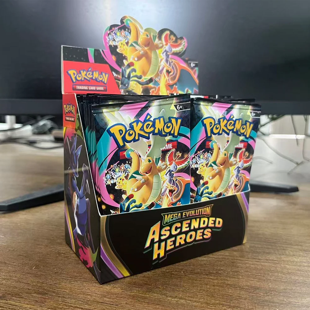 360 Stück Poke-Karten Scarlet & Violet Prismatic Evolutions Poke-Box Englische Booster-Kampfkarten 151 Ultra Prism Booster-Kampfkarten – Detail 3
