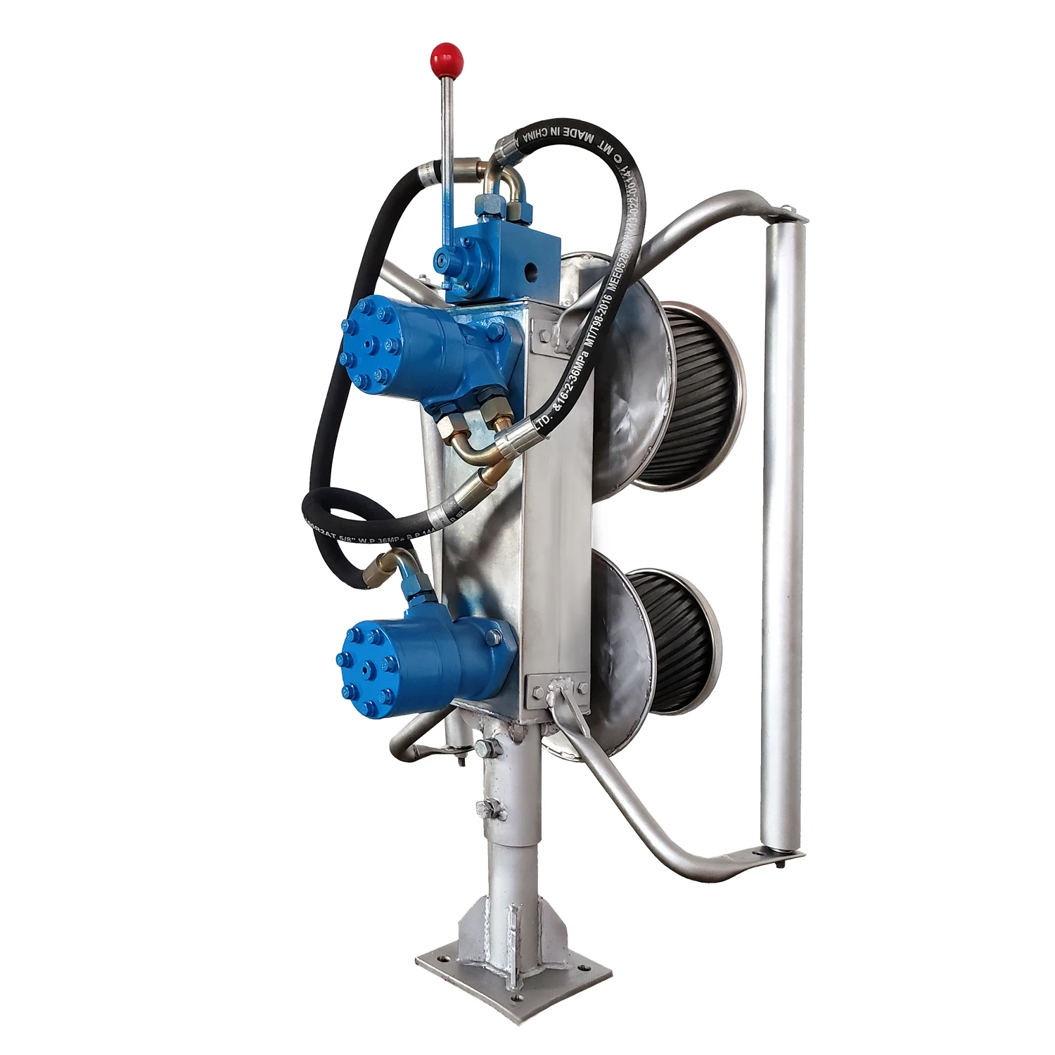 الصيد الهيدروليكي عالية الجودة 12v24v48v مكبرة كهربائية خاصة الأجهزة البحرية الأكثر مبيعا مقطورة شبكة صيد هيدروليكية #4