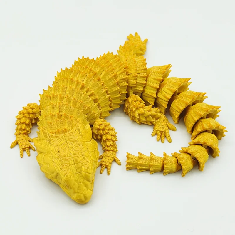 3D Printed Lizard Joint Movable Simulation Reptile Toy Decoration Birthday Gift for Boys and Girls animales de juguete figuras