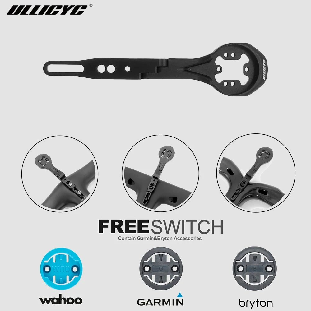 

Computer Mount Compatible with Gopro/Garmin/Bryton/Wahoo For Canyon Aeroad/ CP0018 Cockpits/Wilier Filante Integrated Handlebar