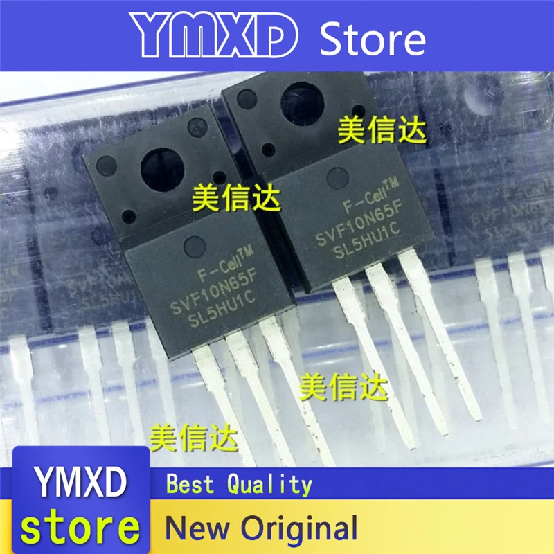 2pcs/lot New Original SVF10N65F 10N65 SVF10N65CF 10A650V field-effect Tube TO-220F In Stock