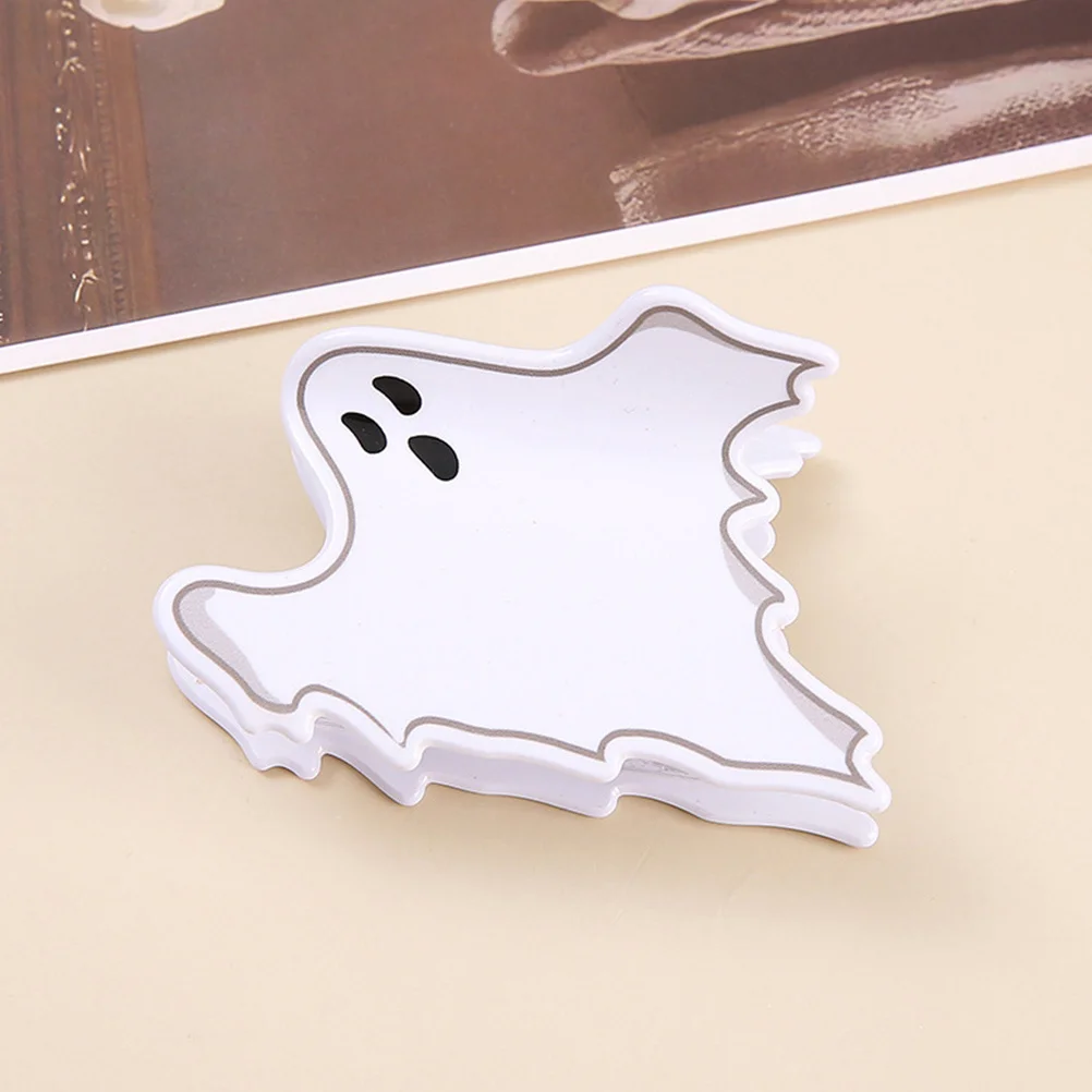 

4pcs Halloween Theme Ghost Pumpkin Hair Claw Clips Women Back Head Party Wedding Prom Ceremony Daily Use Thick Long Hair