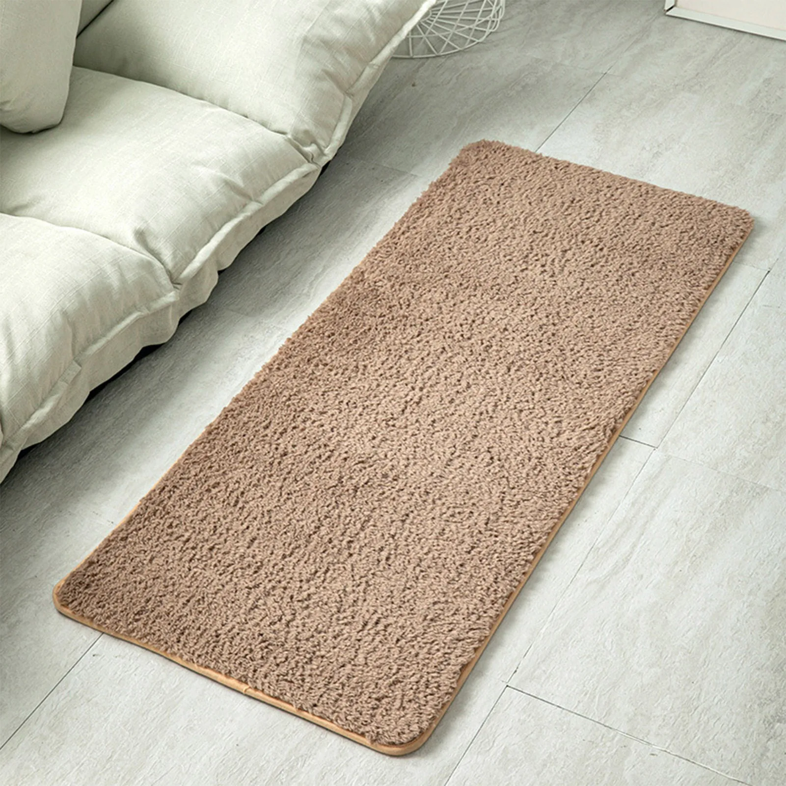 Soft Indoor Plush Bedroom Carpet Non Shedding Non-Slip Comfortable Rug for Bathroom Kitchen Entrance IMNT