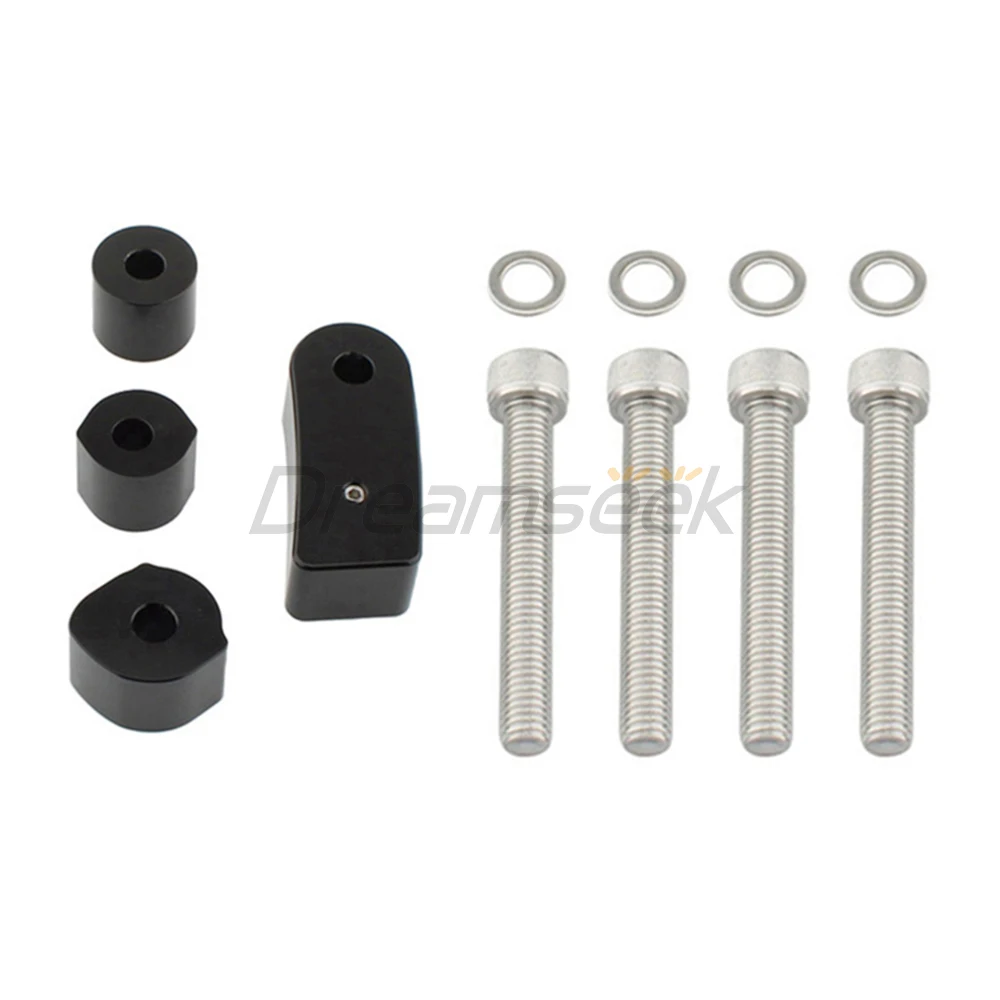 Driver Floorboard Spacer Extension for Harley Softail Fat Boy Deluxe FLDE 2018-2023 Motorcycle Rider Relocation Extender Kits