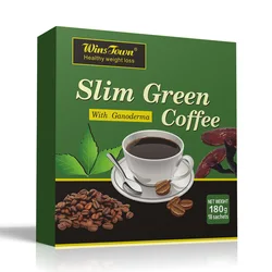 Wins Town Slim Green Coffee With GanodermaFactory Coffee Factory