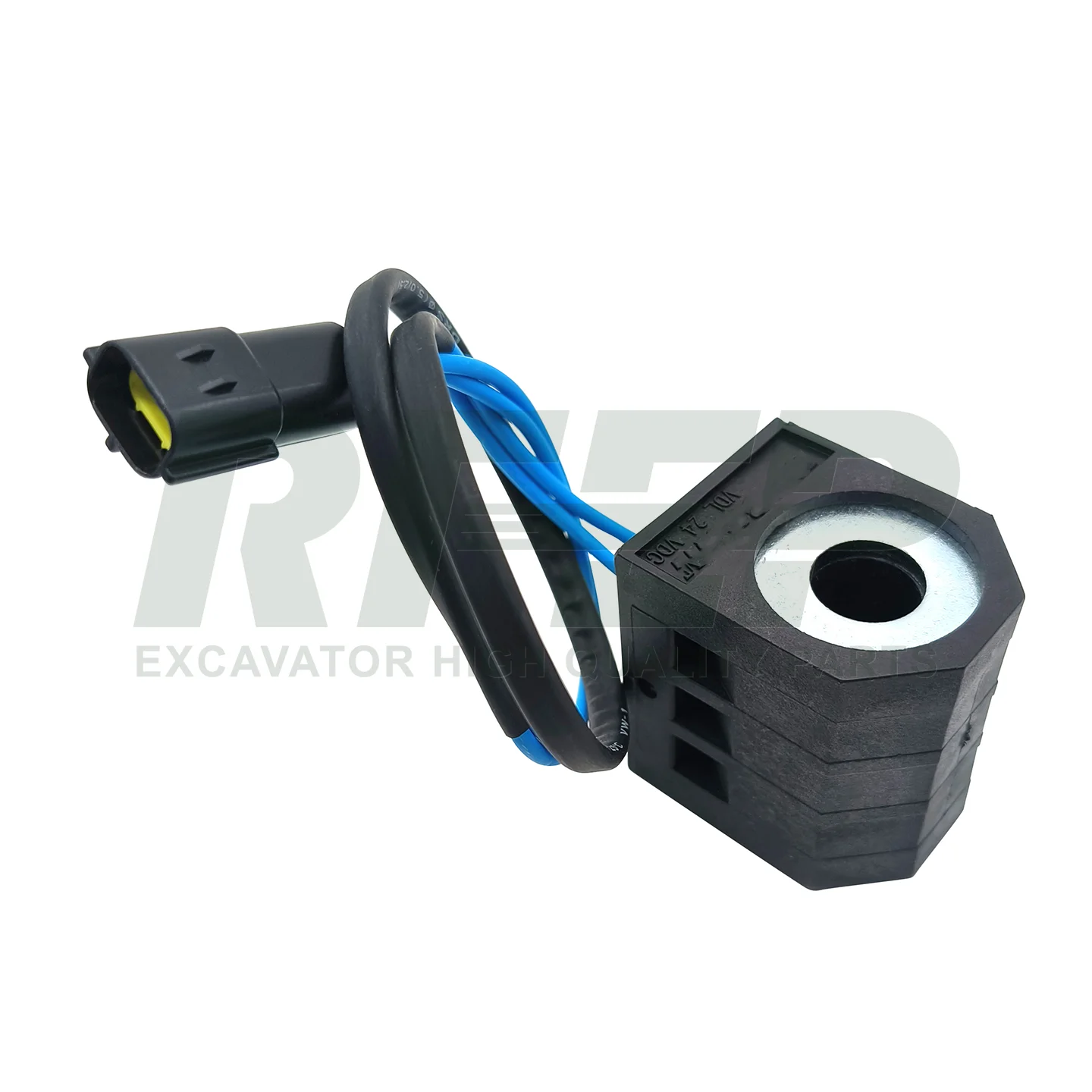 High Temperature Resistant Copper Wire Solenoid Coil Fit Daewoo 200-9 Construction Machinery Spare Parts