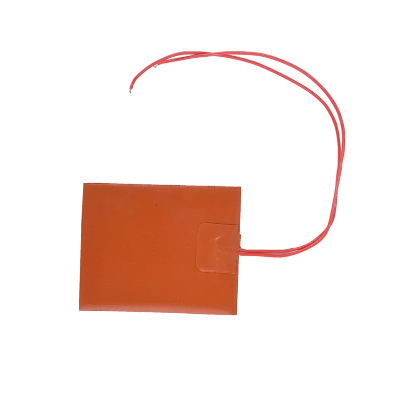 100x80mm 12V 20W Heated Bed Heater Pad Silicone Heating Mat For 3D Printer