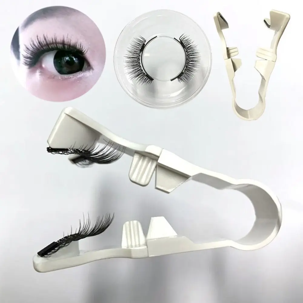 Nieuwe Professionele Valse Wimperkruller Magnetische Hergebruik Clip Natuurlijke Klem Vrouwen