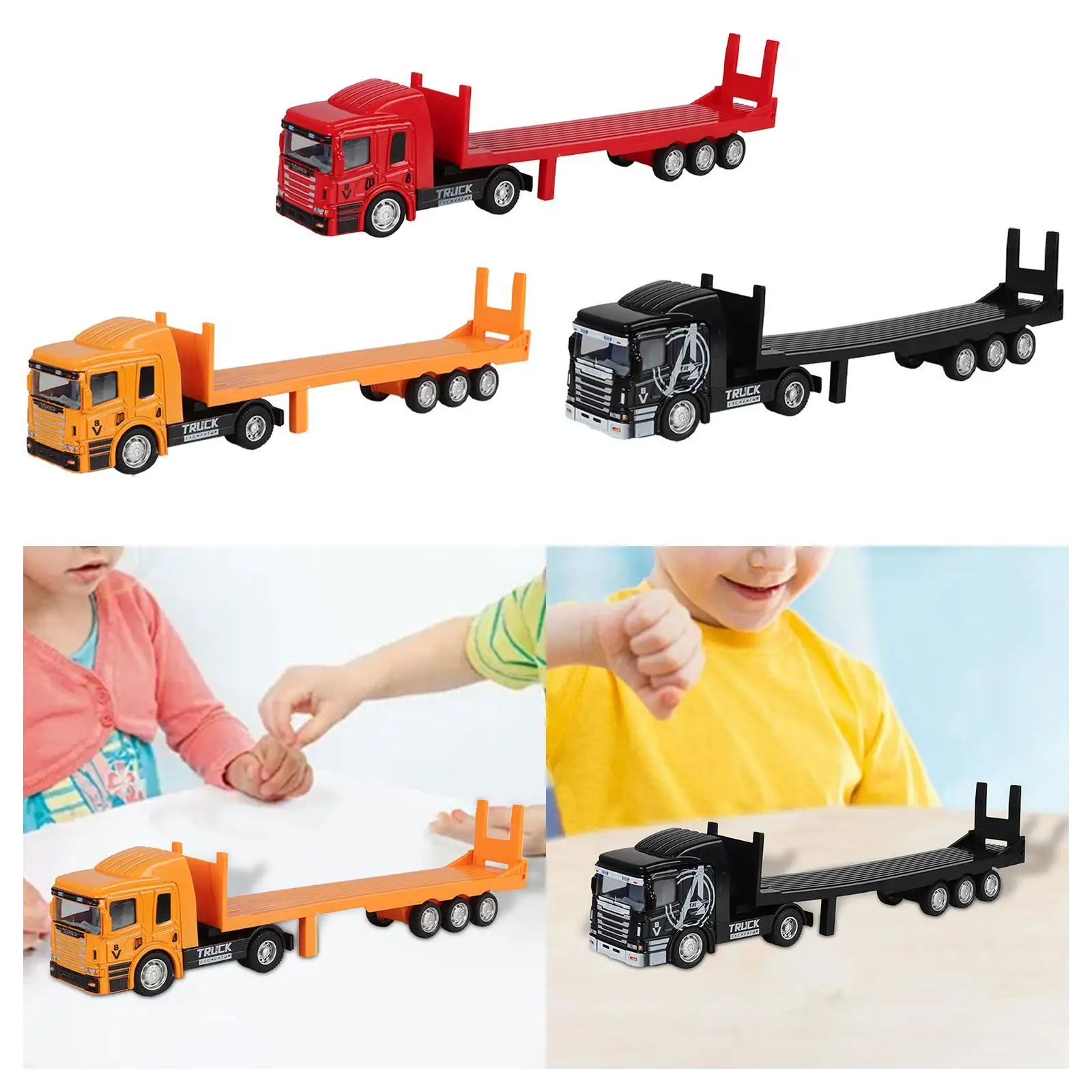 

Tow Truck Toy Kids Engineering Car Educational Toy Construction Vehicles