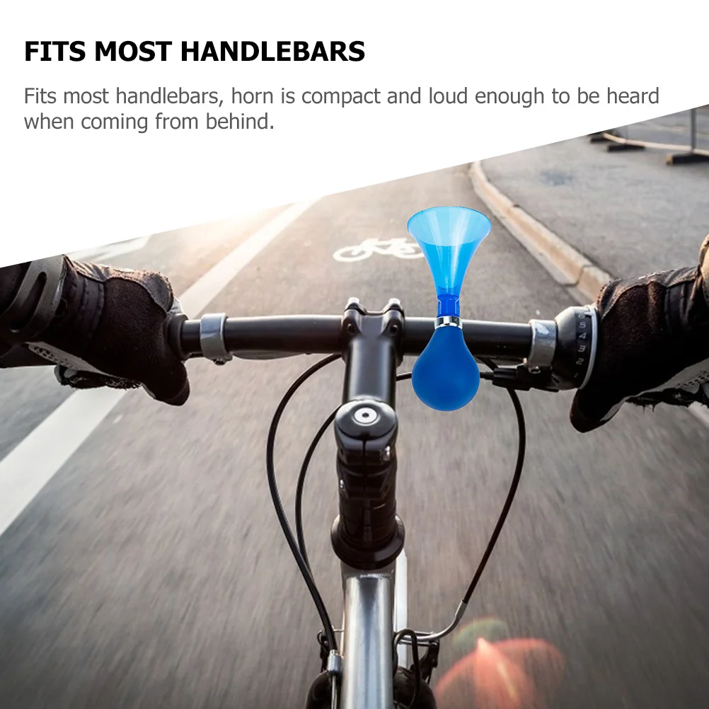 

2Pcs Bike Horn Compact Loud Durable Safety Warning Fit Mountain Road Bike Handlebar Accessory Cycling Horn Bicycles Supply