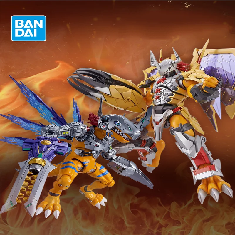 

Bandai подлинная точечная боевая собранная модель тираннозавра, фигурка FRS Digimon, механическая игрушка для мальчика тираннозавра в подарок