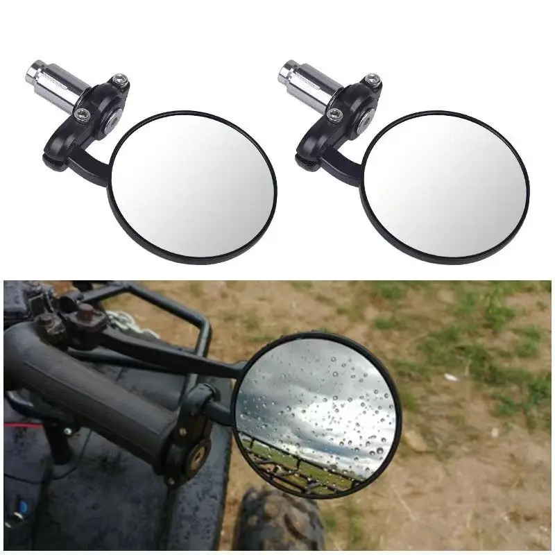 

Bicycle Motorcycle Rearview Mirror Adjustable Round Rear View Mirrors Motorbike Accessories for ducati monster 696 kawasaki zx9r