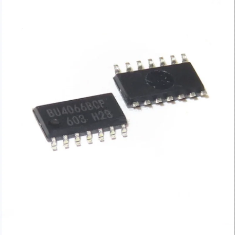 10ชิ้น BU4066 BU4066BCF CD4066BCMX 74HC4066D SOP14ชิป IC แบบใหม่เอี่ยมดั้งเดิม