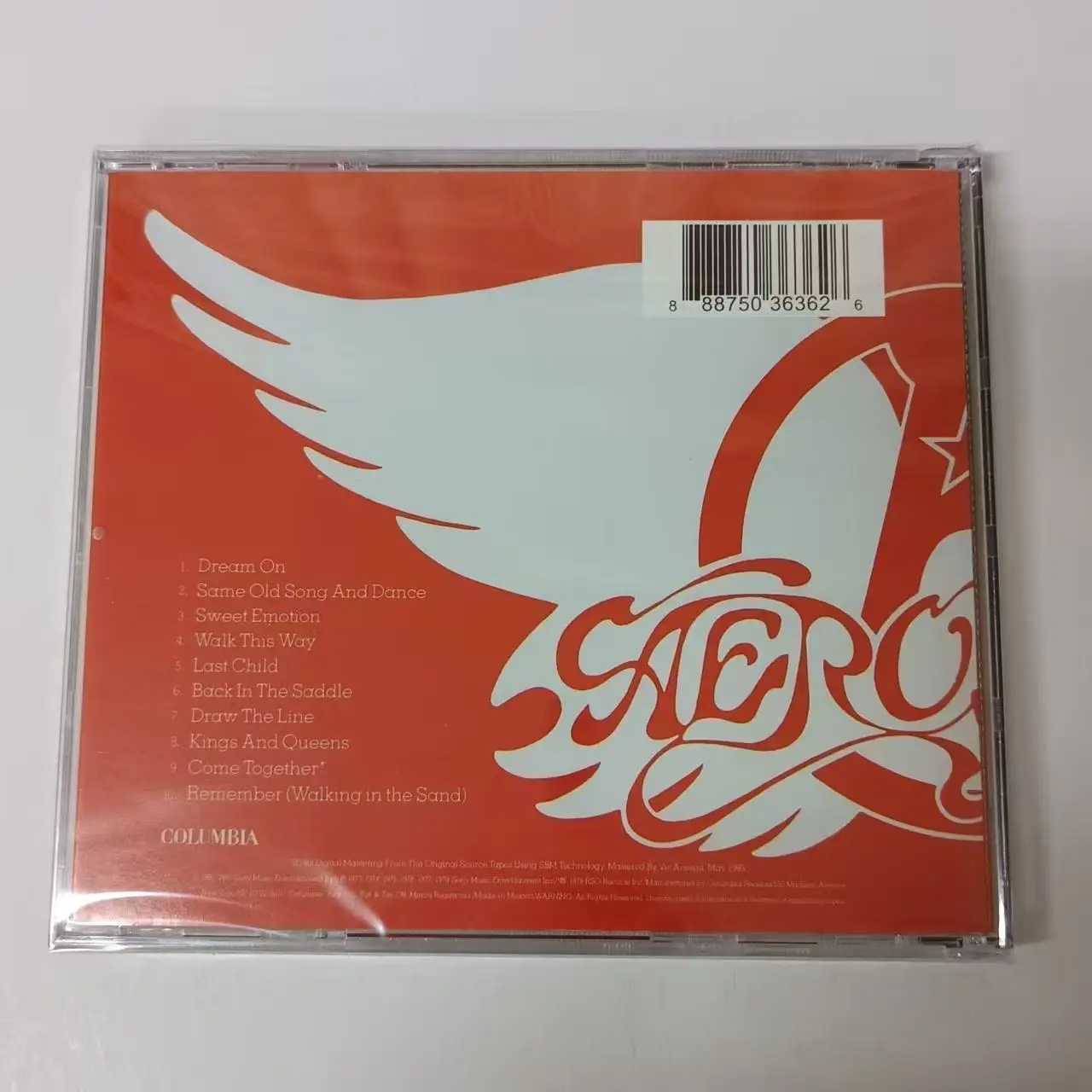 إيروسميث إيروسميث أعظم الزيارات الموسيقى CD أعظم الزيارات ألبوم الموسيقى سجل تأثيري وكمان سيارة صندوق الموسيقى الموسيقية #2