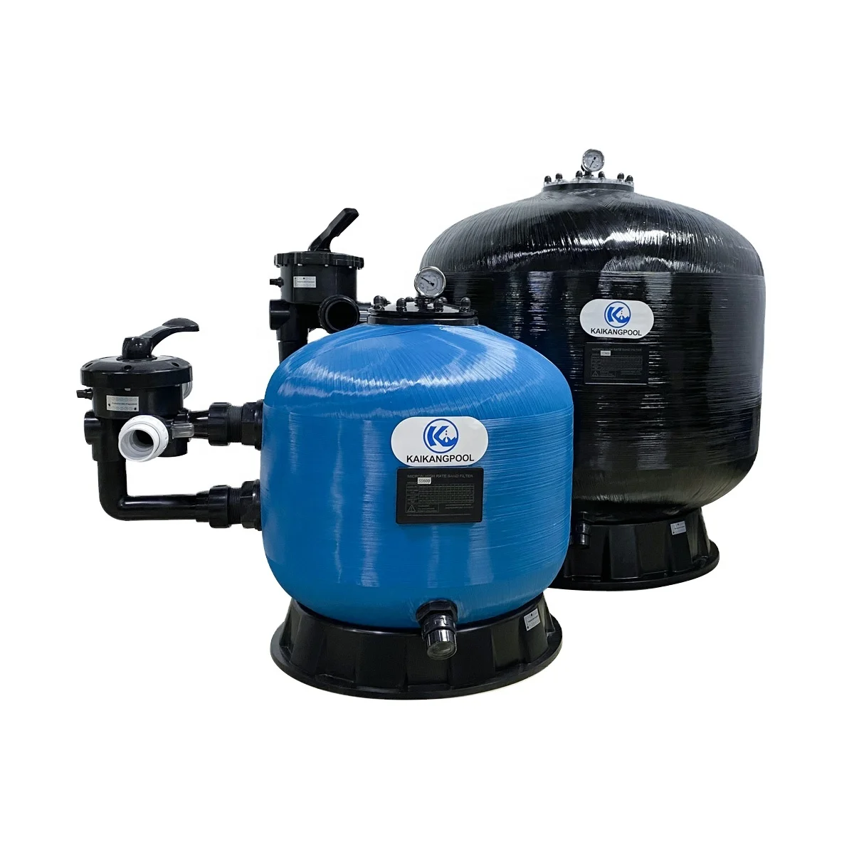 For Factory Good Quality Swimming Pool Sand Filters with Valve for Hot Sale Water Treatment Fiberglass