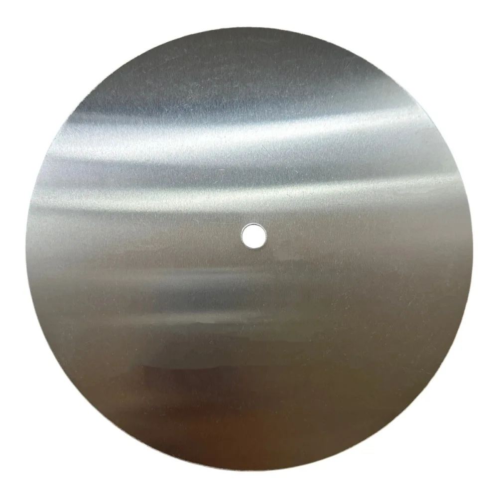 180mm Aluminum Clock Dial Face Retro Metal Plate Arabic Numerals Modern Style Circular Custom Home Decor Accessory