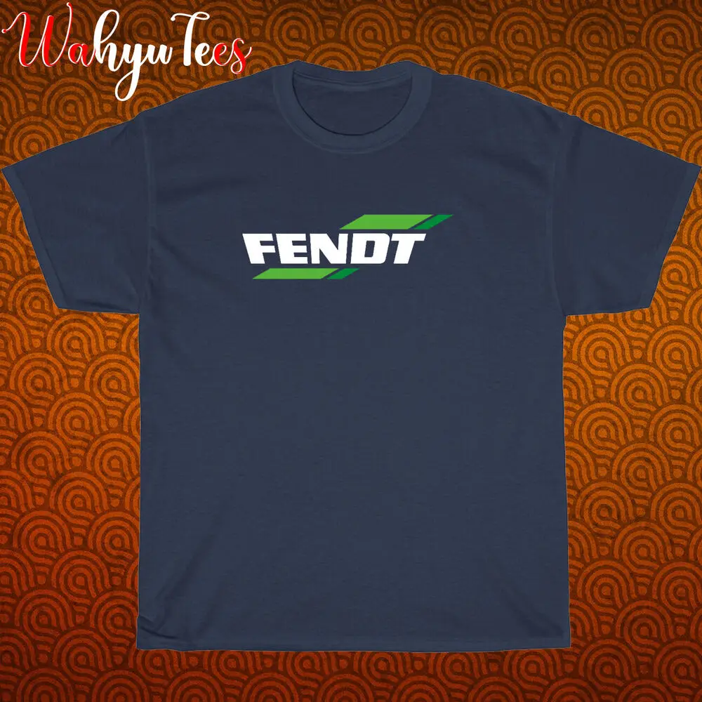 New Shirt Fendt Tractor Logo Black/Navy/Grey/White T-Shirt Size S-5XL