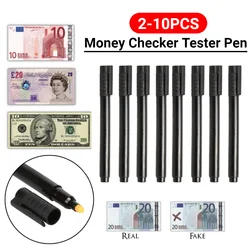 2pcs Money Checker Tester Pen Portable Mini Currency Detector Pen Lightweight Banknotes Tester Pen Graffiti for US Dollar Bill